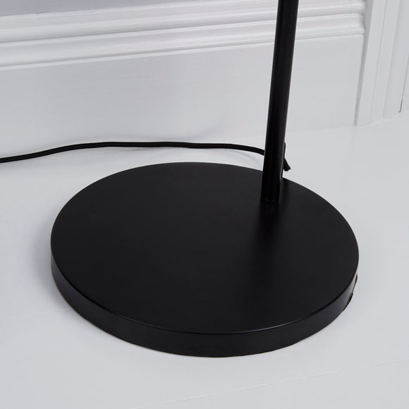 Harrison Black Arc Floor Lamp