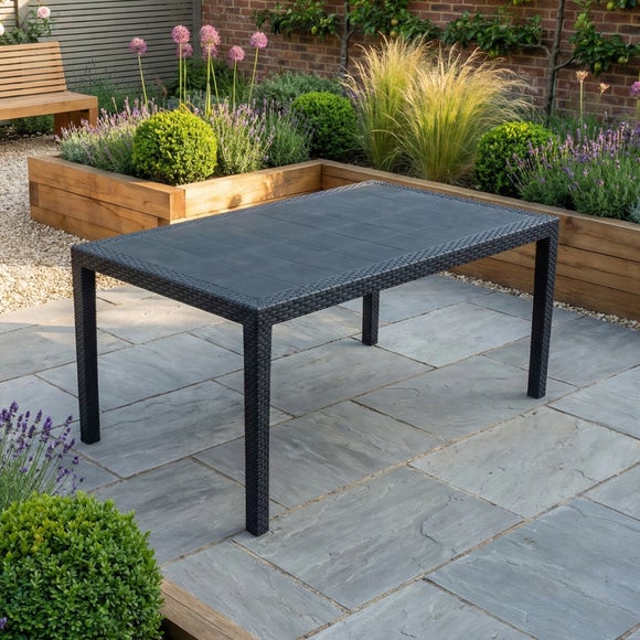 Trabella Salerno Grey Rectangular Table