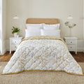 Dorma Daylesford Yellow 100% Cotton Bedspread, product image 1
