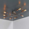 Vogue Eastville 8 Light Semi Flush Ceiling Light