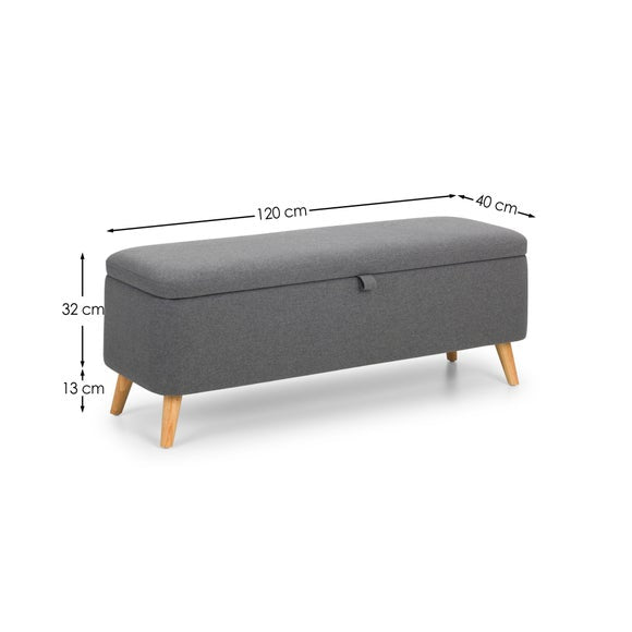Astrid Linen Storage Bench, product image 10