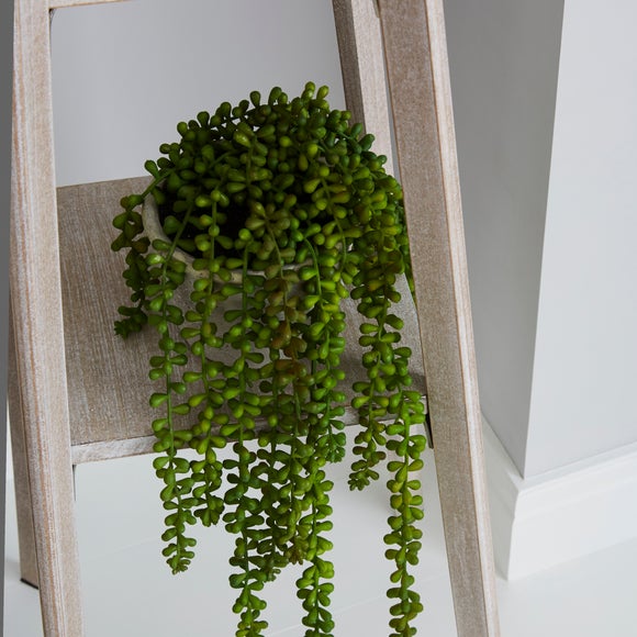Beaumont Plant Stand Wooden Floor Lamp