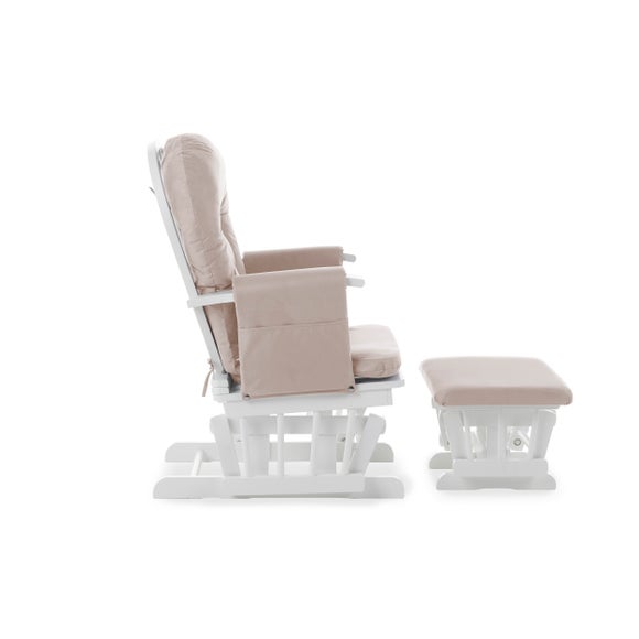 Obaby Reclining Glider Chair and Stool, product image 3