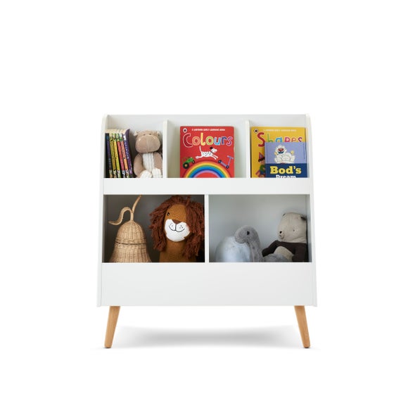 Obaby Maya Toy Storage Box, White & Natural
