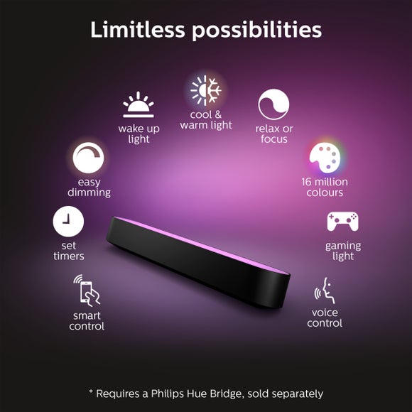 Philips HUE Play Set of 2 Smart LED Light Bars, product image 3