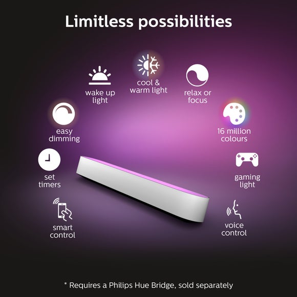 Philips HUE Play Set of 2 Smart LED Light Bars, product image 12