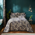 Dorma Gilded Crane Charcoal Bedspread, product image 1