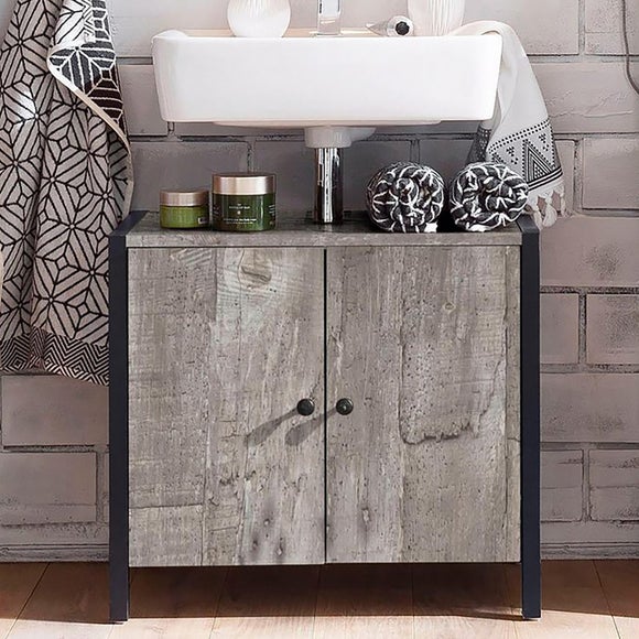 Colton Undersink Unit, Concrete Effect