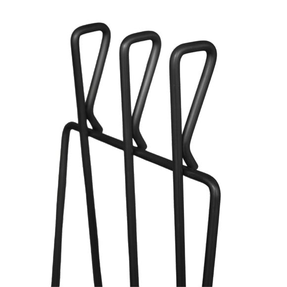 Black Linear Companion Set