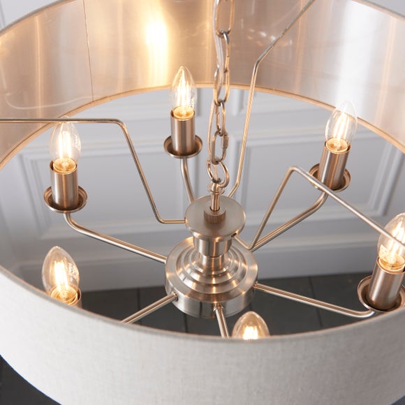 Vogue Sandringham Mid Century 6 Light Adjustable Pendant Light, product image 4