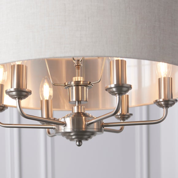 Vogue Sandringham Mid Century 6 Light Adjustable Pendant Light, product image 6
