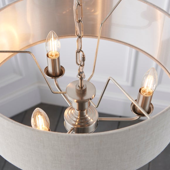 Vogue Sandringham Mid Century 3 Light Adjustable Pendant Light, product image 5