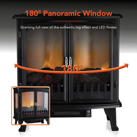 1800W Carlisle Stove Fireplace