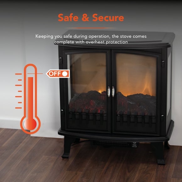 1800W Carlisle Stove Fireplace