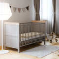 Little Acorns Classic Oak Effect Cot Bed, product image 1