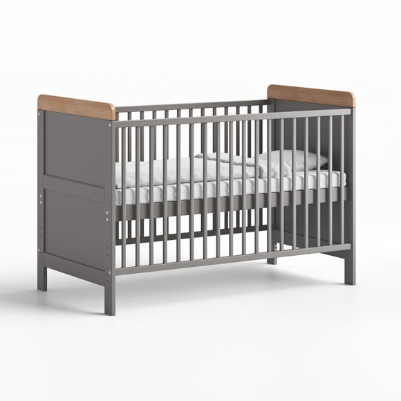 Little Acorns Classic Oak Effect Cot Bed, product image 2