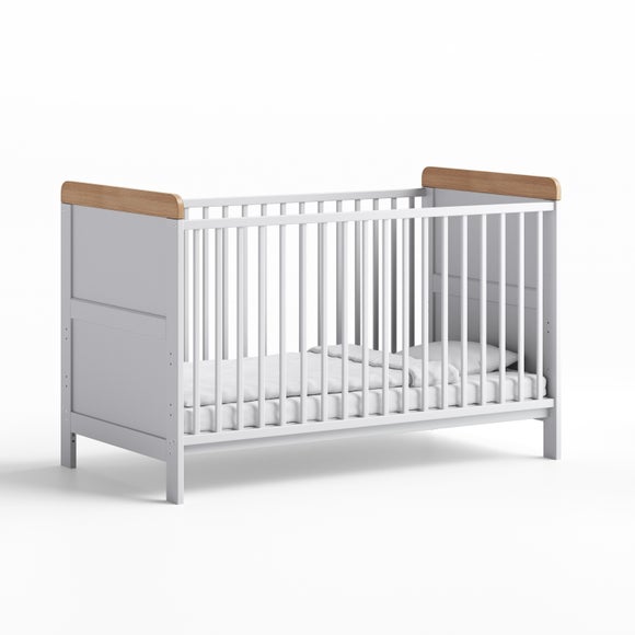Little Acorns Classic Oak Effect Cot Bed, product image 9