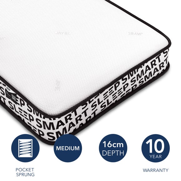 Jay-Be Bunk E-Pocket Eco Kids Hybrid Mattress