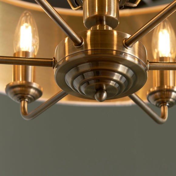 Vogue Sandringham Mid Century 6 Light Adjustable Pendant Light, product image 13