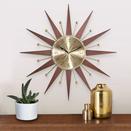 Acctim Wolcott Wooden Wall Clock
