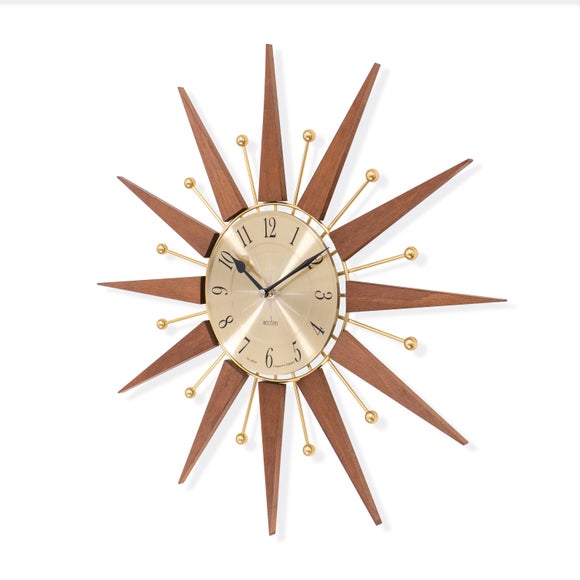 Acctim Wolcott Wooden Wall Clock