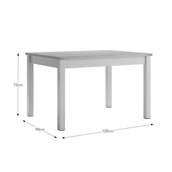 Olney Compact 4 Seater Rectangular Dining Table, product image 8