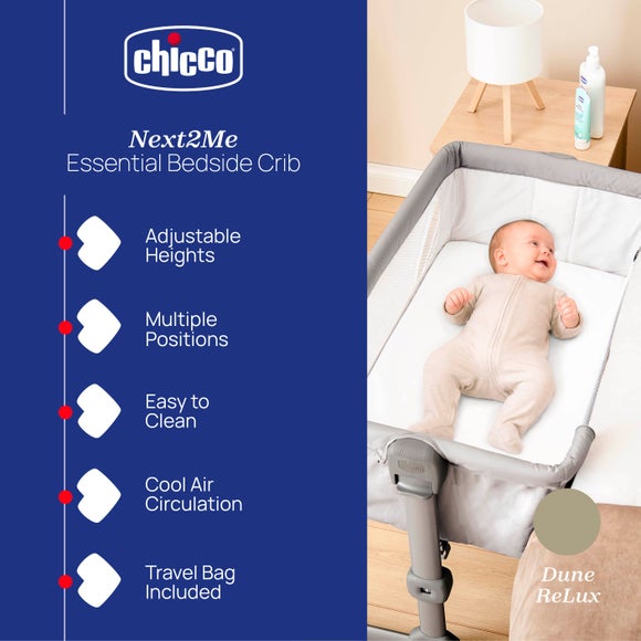 Chicco Next2Me Essential Bedside Crib, product image 2
