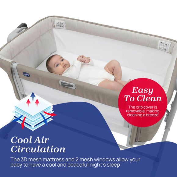 Chicco Next2Me Magic Evo Bedside Crib, product image 16
