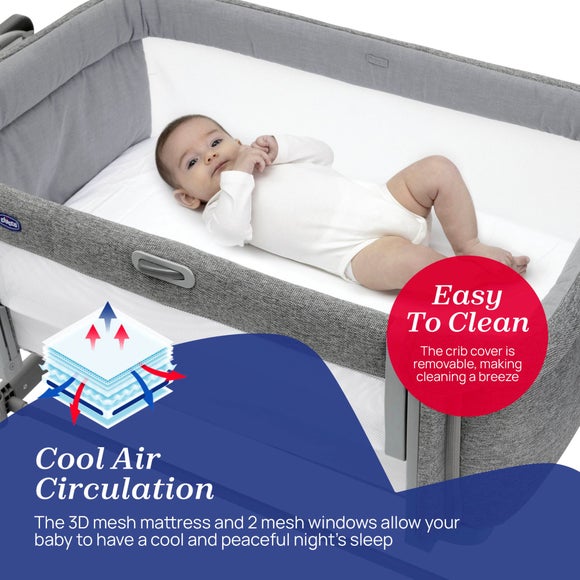 Chicco Next2Me Magic Evo Bedside Crib, product image 6