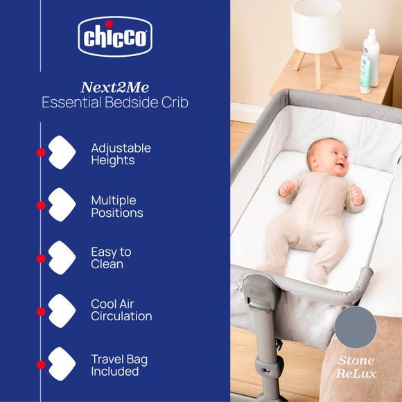 Chicco Next2Me Essential Bedside Crib, product image 12