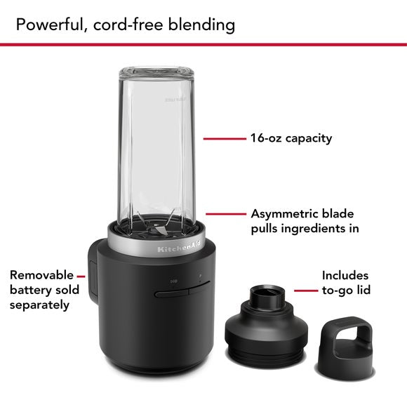 KitchenAid Go Cordless Portable Blender