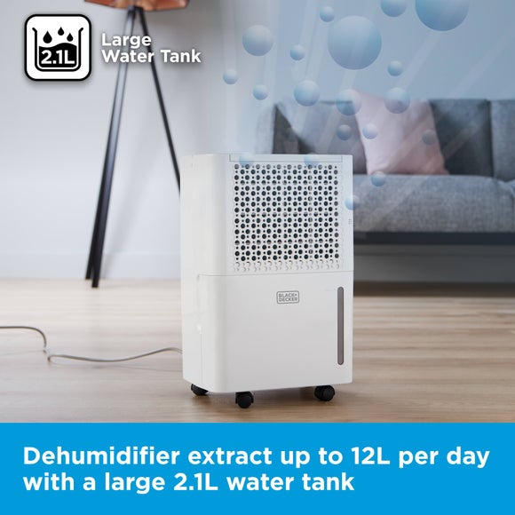Black & Decker 12 Litre Dehumidifier