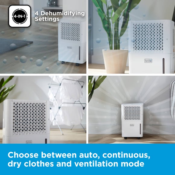Black & Decker 12 Litre Dehumidifier