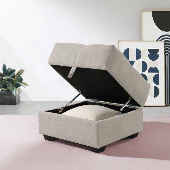 Margo Chenille Storage Ottoman, product image 9