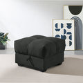 Margo Chenille Storage Ottoman, product image 1