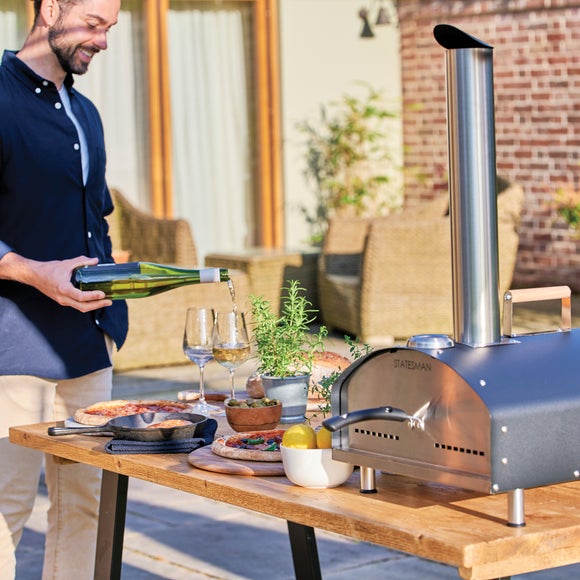 Statesman 13inch Wood Pizza Oven