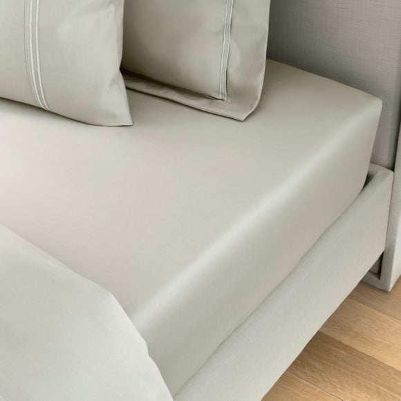 Dorma Egyptian Cotton Sateen 1200 Thread Count Fitted Sheet, product image 7