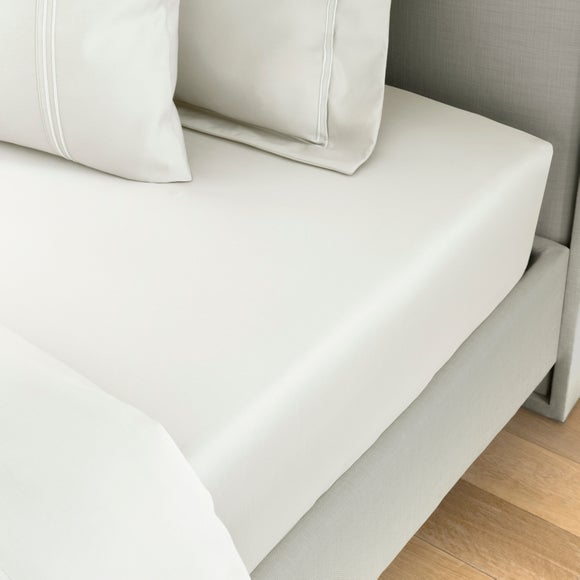 Dorma Egyptian Cotton Sateen 1200 Thread Count Fitted Sheet, product image 9