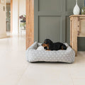 Lords and Labradors Balmoral Spotty Box Dog Bed, product image 1