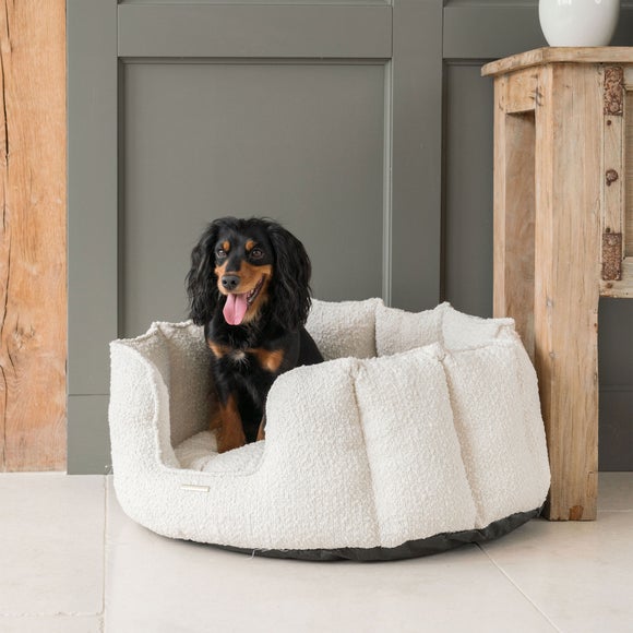 Lords and Labradors Boucle High Wall Dog Bed, product image 8