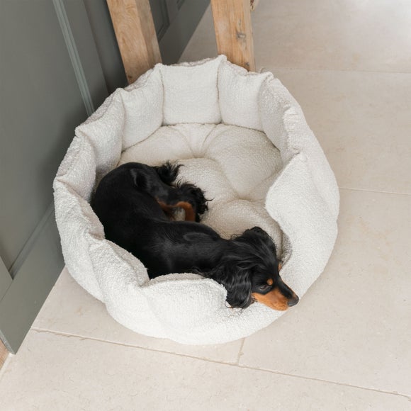 Lords and Labradors Boucle High Wall Dog Bed, product image 9