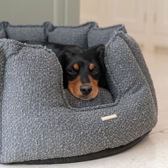 Lords and Labradors Boucle High Wall Dog Bed, product image 18