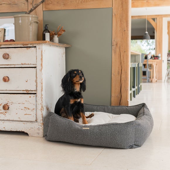 Lords and Labradors Balmoral Boucle Box Dog Bed, product image 2