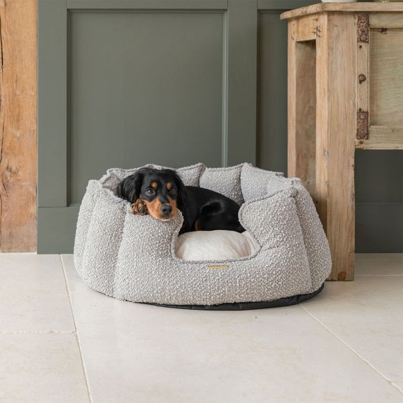 Lords and Labradors Boucle High Wall Dog Bed, product image 3