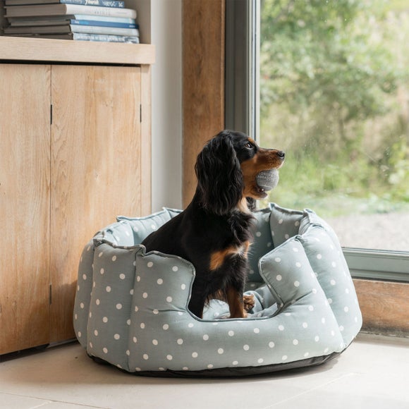Lords and Labradors Spotty High Wall Dog Bed, product image 16