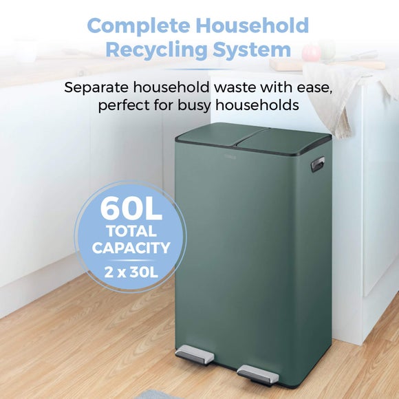 Tower 60L Recycling Pedal Bin, product image 11