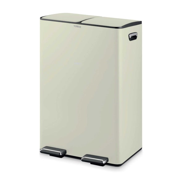Tower 60L Recycling Pedal Bin, product image 1