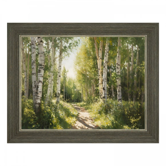 Cedar & Sage Dream in Green Framed Canvas