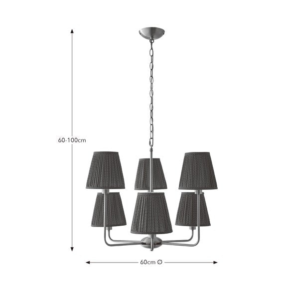 Adie 6 Light Chandelier