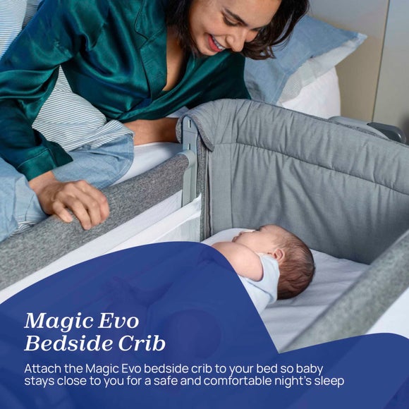Chicco Next to Me Magic Evo Crib and Sheets Bundle, product image 11